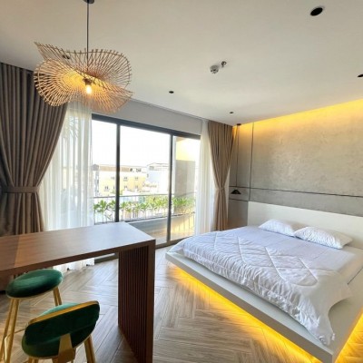 Image 안트엉쪽 근처 큰 발코니 있는 1베트룸